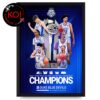 Duke Men’s Basketball 2026 ACC Champions The One In The East Home Decor Poster Canvas
