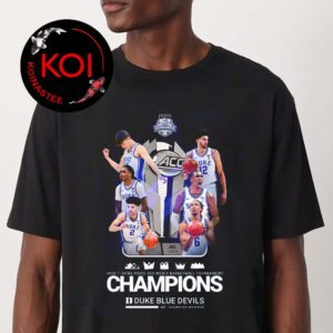 Duke Men’s Basketball 2026 ACC Champions Tournament Unisex T-Shirt