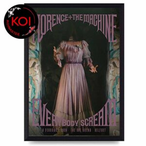 Florence + The Machine The SSE Arena Belfast 2026 Home Decor Poster Canvas