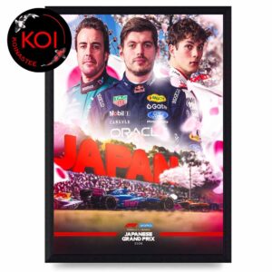 Formula 1 Janpanese GP 2026 Home Decor Poster Canvas