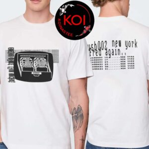 Fred Again usb002 101010 New York Two Sided T-Shirt