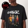 Gorillaz The Mountain Group Portrait Two Sided T-Shirt Gorillaz The Mountain Group Portrait Two Sided T-Shirt