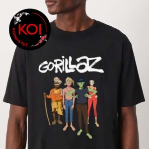 Gorillaz The Mountain Group Portrait Unisex T-Shirt