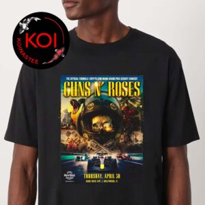 Guns N’ Roses Hard Rock Live 2026 Hollywood FL April 30th Unisex T-Shirt