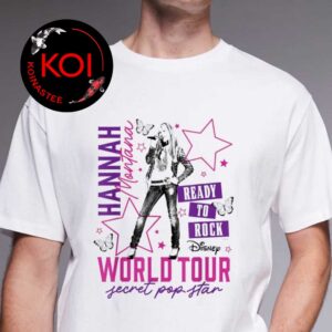 Hanna Montana World Tour Concert Unisex T-Shirt
