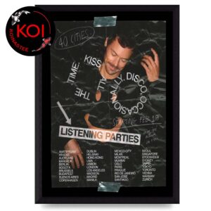 Harry Styles 2026 Tour Dates Home Decor Poster Canvas