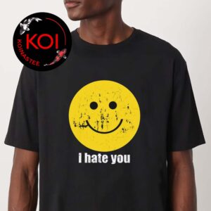 Harry Styles I Hate You Smiley Face Unisex T-Shirt