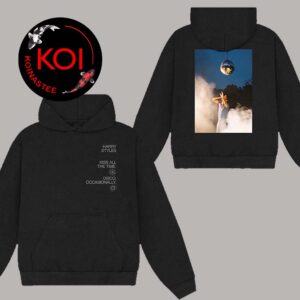 Harry Styles Kiss All The Time Photo 2026 Pop Up Two Sided Hoodie