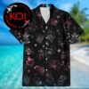 Hazbin Hotel Alastor Radio Demon Leaf Summer Pattern Hawaiian Shirt