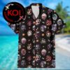 Hazbin Hotel All Demons Chibi Style Pink Pattern Regular Hawaiian Shirt