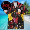 Hazbin Hotel RadioDust Heart Pattern Hawaiian Shirt