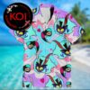 Hazbin Hotel Vaggie And Morningstar Pattern Hawaiian Shirt