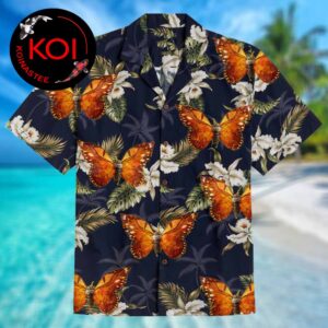 Hoppers Disney Movie Insect Queen Palm Leaf Summer Hawaiian Shirt