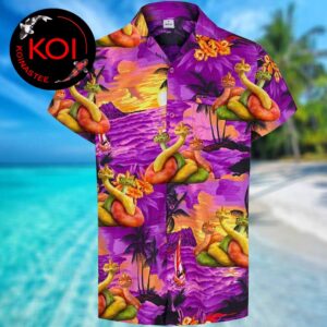 Hoppers Disney Movie Reptile Queens Hawaiian Shirt