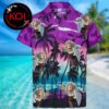 Hoppers Movie Dr Sam Disney Hibicus Floral Tropical Hawaiian Shirt