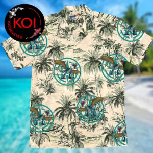 How to Train Your Dragon Stormfly Vintage Beach Pattern Summer Hawaiian Shirt