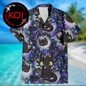 How to Train Your Dragon Toothless Hawaiian Shirt
