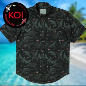 How to Train Your Dragon Toothless Unleash The Fury Hawaiian Shirt