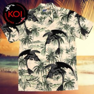 How to Train Your Dragon Toothless Vintage Hawaiian Shirt