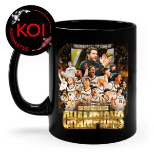 Idaho Vandals Men’s Basketball 2026 Big Sky Conference Champions Ceramic Mug Cup
