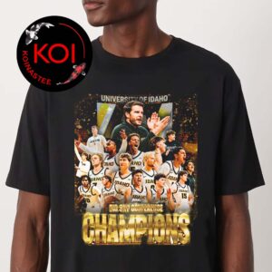 Idaho Vandals Men’s Basketball 2026 Big Sky Conference Champions Unisex T-Shirt