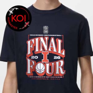 Illinois Fighting Illini Men’s Basketball 2026 Final Four NCAA March Madness Unisex T-Shirt