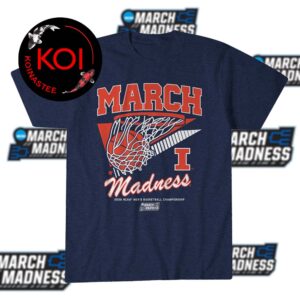 Illinois Fighting Illini Men’s Basketball 2026 March Madness Retro Unisex T-Shirt Hoodie