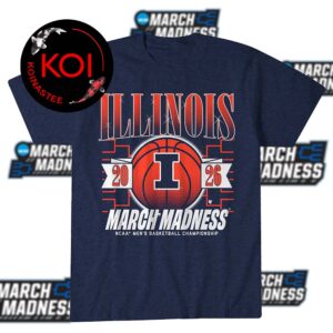 Illinois Fighting Illini Men’s Basketball 2026 March Madness Unisex T-Shirt Hoodie