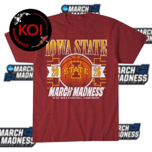 Iowa State Cyclones Men’s Basketball 2026 March Madness Unisex T-Shirt Hoodie