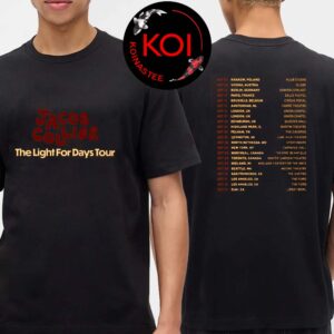 Jacob Collier 2026 Tour Dates The Light For Days Two Sided T Shirt