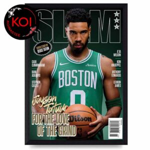 Jason Tatum On Slam 261 Magazine Boston Celtics Home Decor Poster Canvas