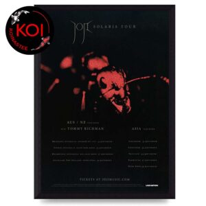 Joji 2026 Australia New Zealand Tour Dates Home Decor Poster Canvas