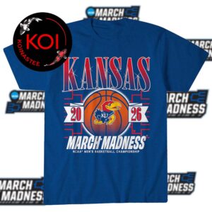 Kansas Jayhawks Men’s Women’s Basketball 2026 March Madness Unisex T-Shirt Hoodie
