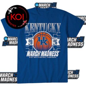 Kentucky Wildcats Men’s Basketball 2026 March Madness Unisex T-Shirt Hoodie
