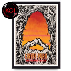 Linkin Park Rod Laver Arena 2026 Melbourne Australia March 10th Home Decor Poster Canvas