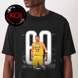 Luka Doncic 60 Points Game Laker vs Miami NBA 2026 Unisex T-Shirt