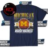 Michigan Wolverines Men’s Women’s Basketball 2026 March Madness January February Michigan April Unisex T-Shirt Hoodie