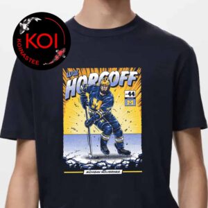 Michigan Wolverines Men’s Hockey Will Horcoff Student Athlete Comic Unisex T-Shirt