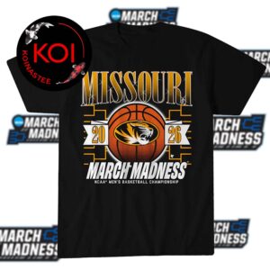 Missouri Tigers Men’s Basketball 2026 March Madness Unisex T-Shirt Hoodie