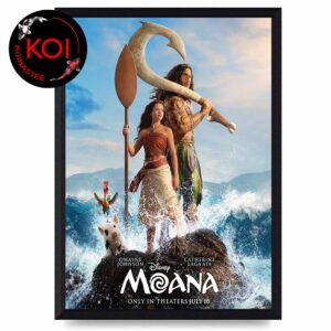 Moana Live Action 2026 Disney Movie Home Decor Poster Canvas