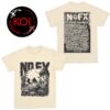 NOFX 4 Years Of Fuckinn Up This Movie Sucks Two Sided T-Shirt