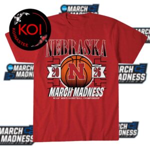 Nebraska Cornhuskers Men’s Basketball 2026 March Madness Unisex T-Shirt Hoodie