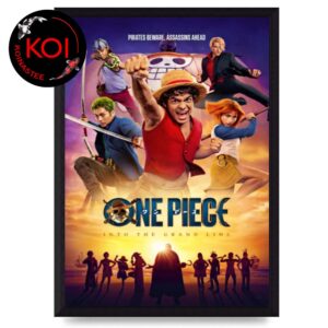 One Piece 2026 Movie Live Action Pirates Beware Home Decor Poster Canvas