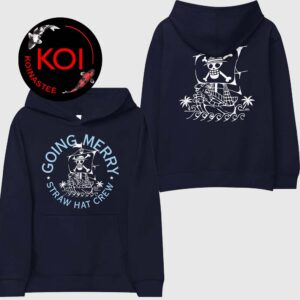 One Piece 2026 Movie Live Action Straw Hat Crew Two Sided Hoodie