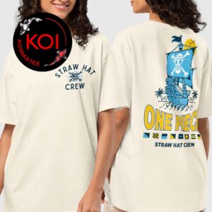 One Piece 2026 Movie Live Action Straw Hat Crew Two Sided T-Shirt