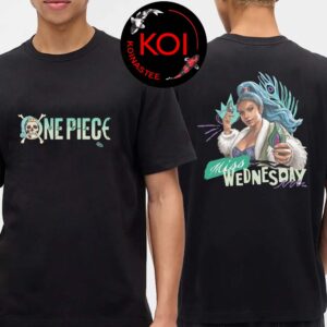 One Piece Miss Wednesday Two Sided T-Shirt