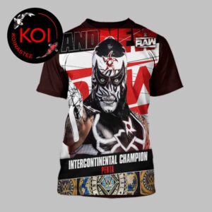 Penta 2026 Intercontinental Champion WWE Raw All Over Print T-Shirt
