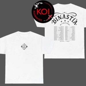 Peso Pluma Dinastia Tour 2026 Two Sided T Shirt
