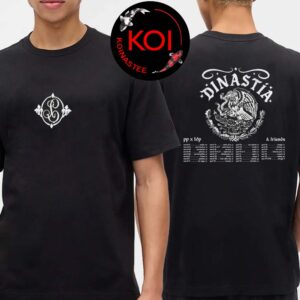 Peso Pluma Eagle Emblem 2026 Tour Two Sided T-Shirt