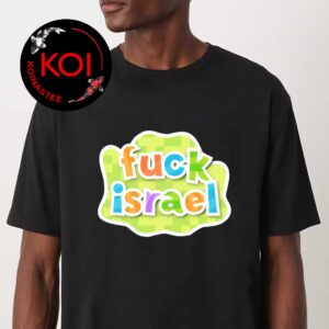 Pokemon Pokopia Fuck Israel Logo Unisex T-Shirt